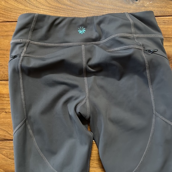 Athleta Girl Size 12 Dark Brown Leggings (std length) - Picture 1 of 4